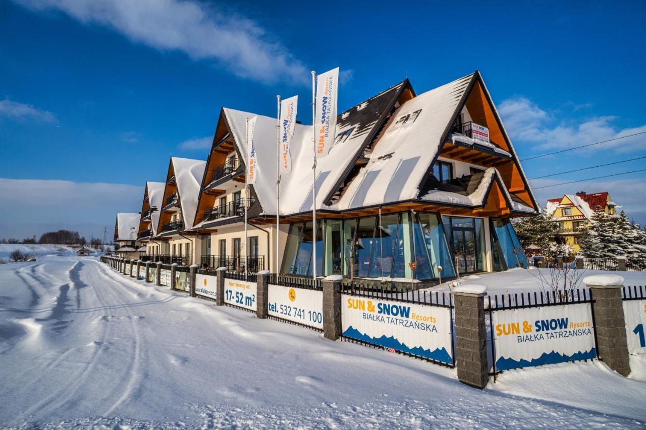 Apartamenty Sun & Snow Resorts E Bialka Tatrzanska Z Sauna Extérieur photo